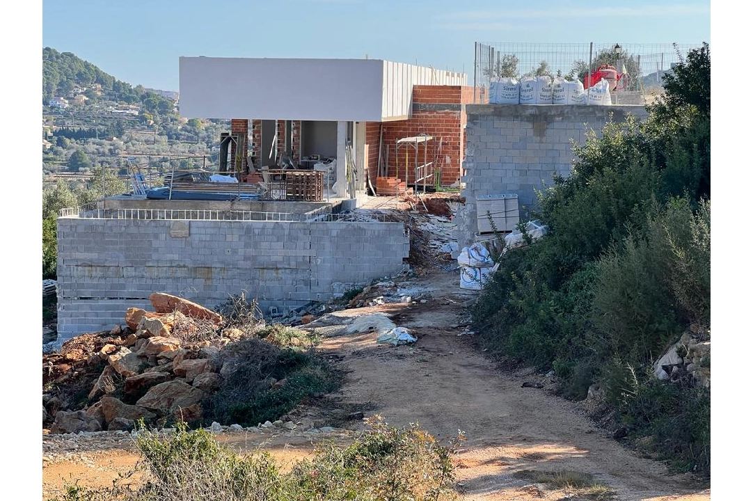 villa en Denia en vente, construit 176 m², ano de construccion 2023, aire acondicionado, terrain 1514 m², 3 chambre, 3 salle de bains, piscina, ref.: BI-DE.H-008-19