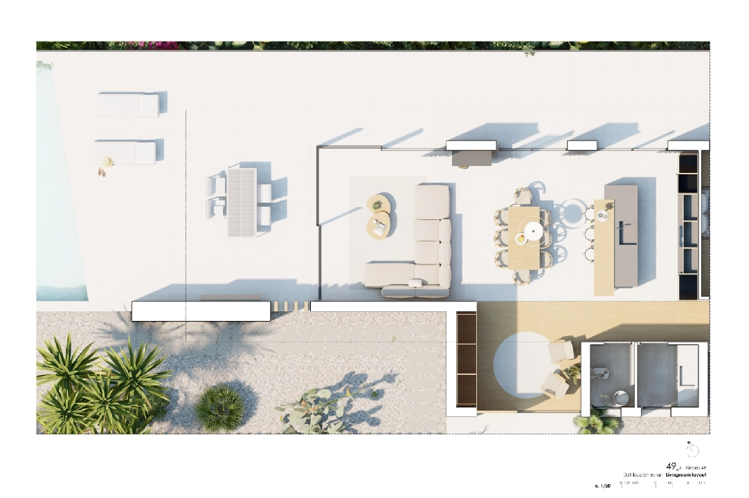 villa en Denia en vente, construit 176 m², ano de construccion 2023, aire acondicionado, terrain 1514 m², 3 chambre, 3 salle de bains, piscina, ref.: BI-DE.H-008-23