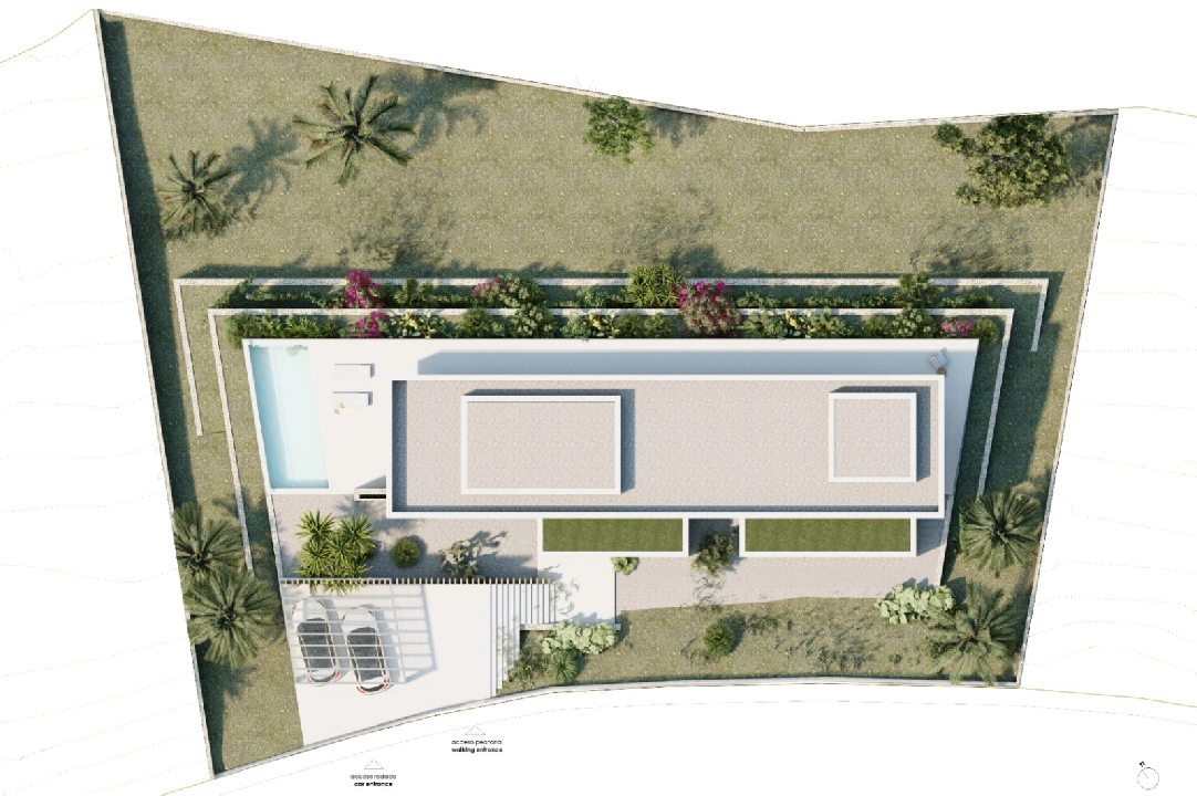 villa en Denia en vente, construit 176 m², ano de construccion 2023, aire acondicionado, terrain 1514 m², 3 chambre, 3 salle de bains, piscina, ref.: BI-DE.H-008-26