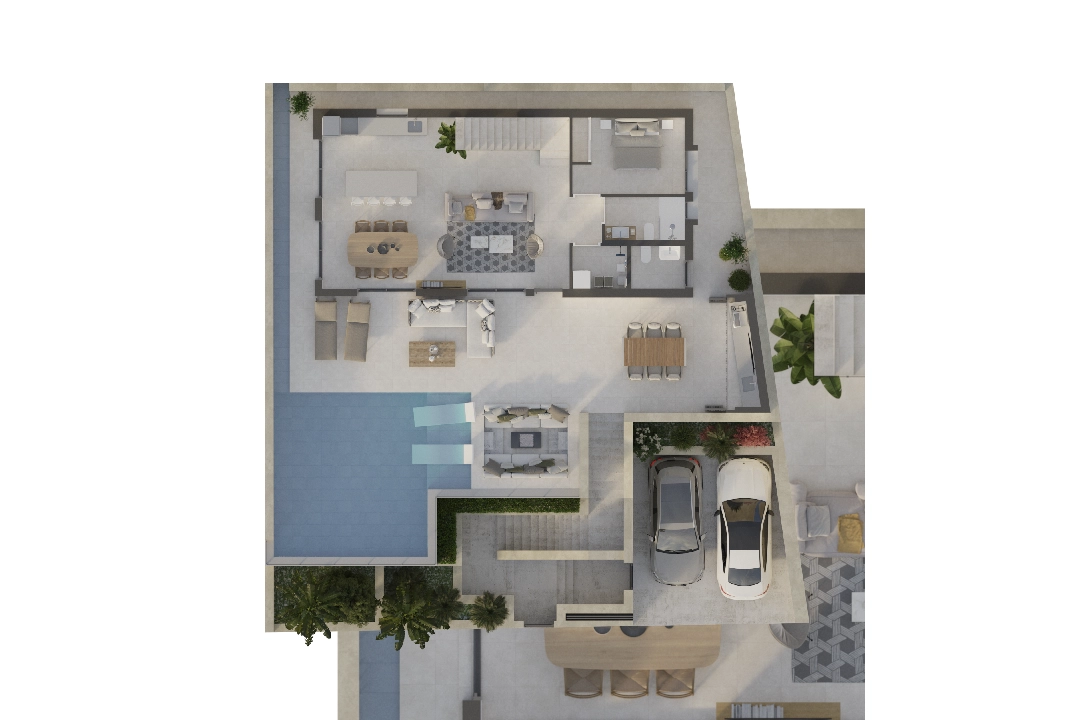 villa en Moraira(Paichi) en vente, construit 282 m², aire acondicionado, terrain 450 m², 4 chambre, 4 salle de bains, ref.: BP-4372MOR-7