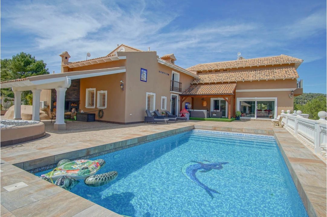 villa en La Nucia(Sierra Verde) en vente, construit 900 m², aire acondicionado, terrain 32900 m², 8 chambre, 9 salle de bains, ref.: BP-7058NUC-3