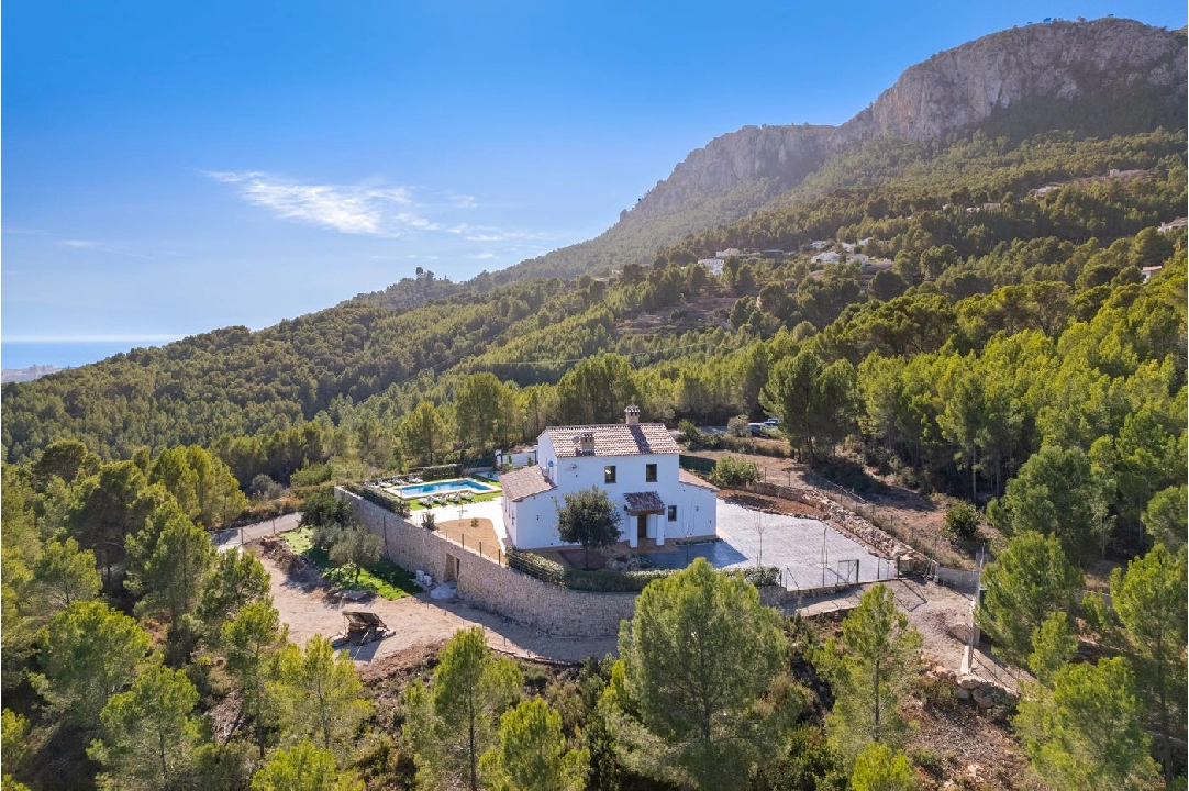 finca en Benissa en vente, construit 310 m², ano de construccion 2010, aire acondicionado, terrain 10030 m², 4 chambre, 3 salle de bains, piscina, ref.: BI-CA.F-001-36