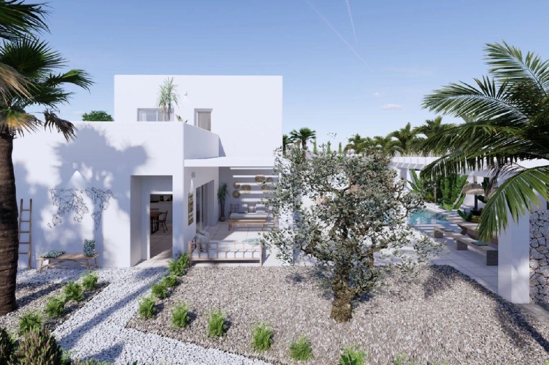 villa en Benissa en vente, construit 265 m², + KLIMA, aire acondicionado, terrain 519 m², 4 chambre, 3 salle de bains, piscina, ref.: BI-MT.H-794-7