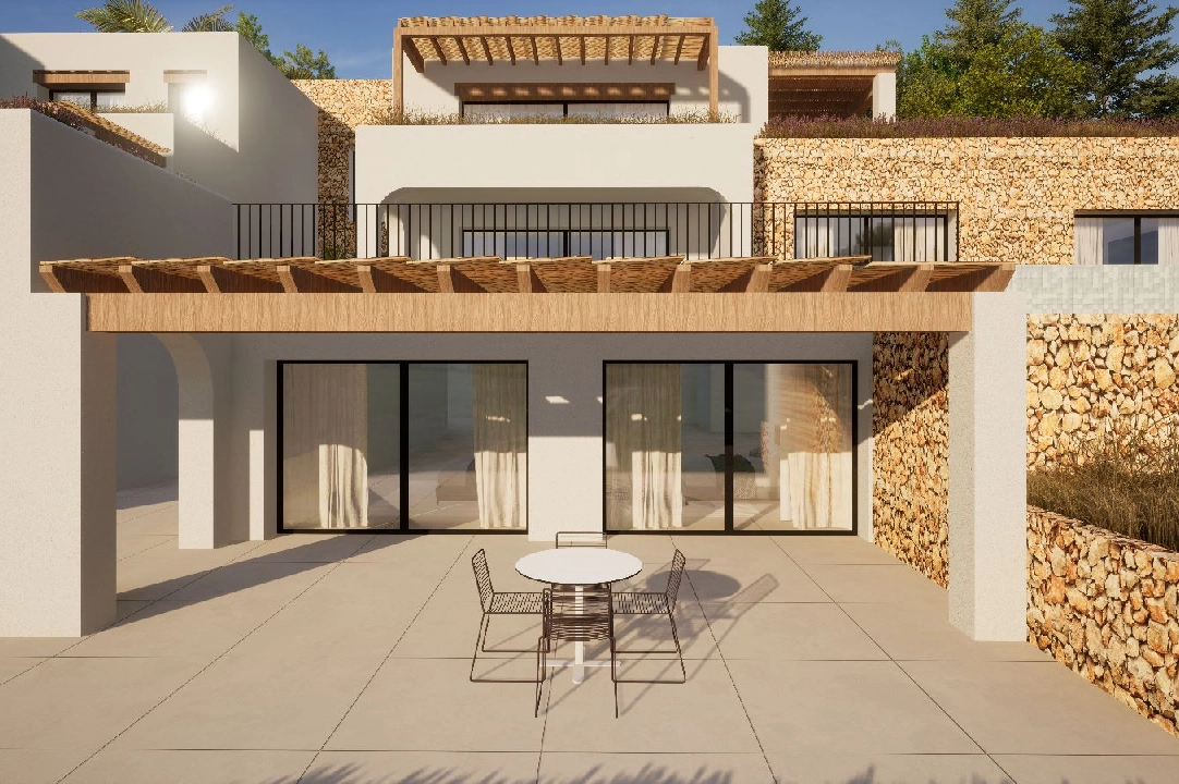 villa en Moraira en vente, construit 2264 m², ano de construccion 2024, aire acondicionado, terrain 2896 m², 6 chambre, 6 salle de bains, piscina, ref.: BI-MT.H-800-7