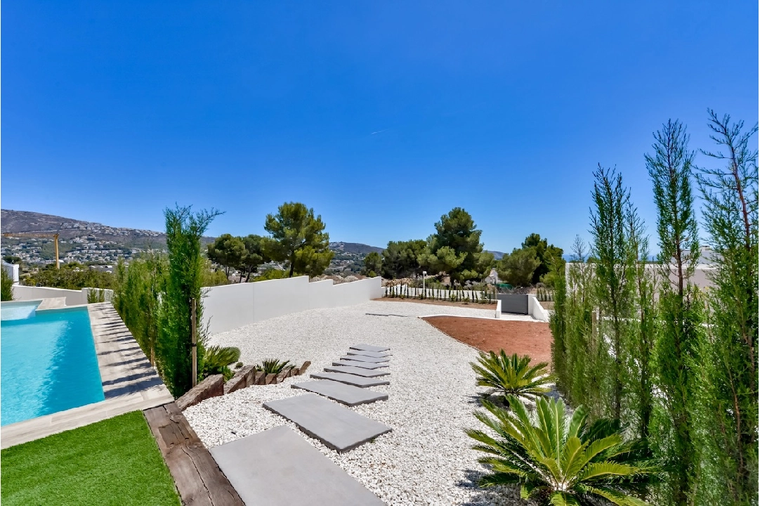 villa en Moraira(La Sabatera) en vente, construit 259 m², aire acondicionado, terrain 811 m², 4 chambre, 3 salle de bains, piscina, ref.: CA-H-1766-AMBI-39