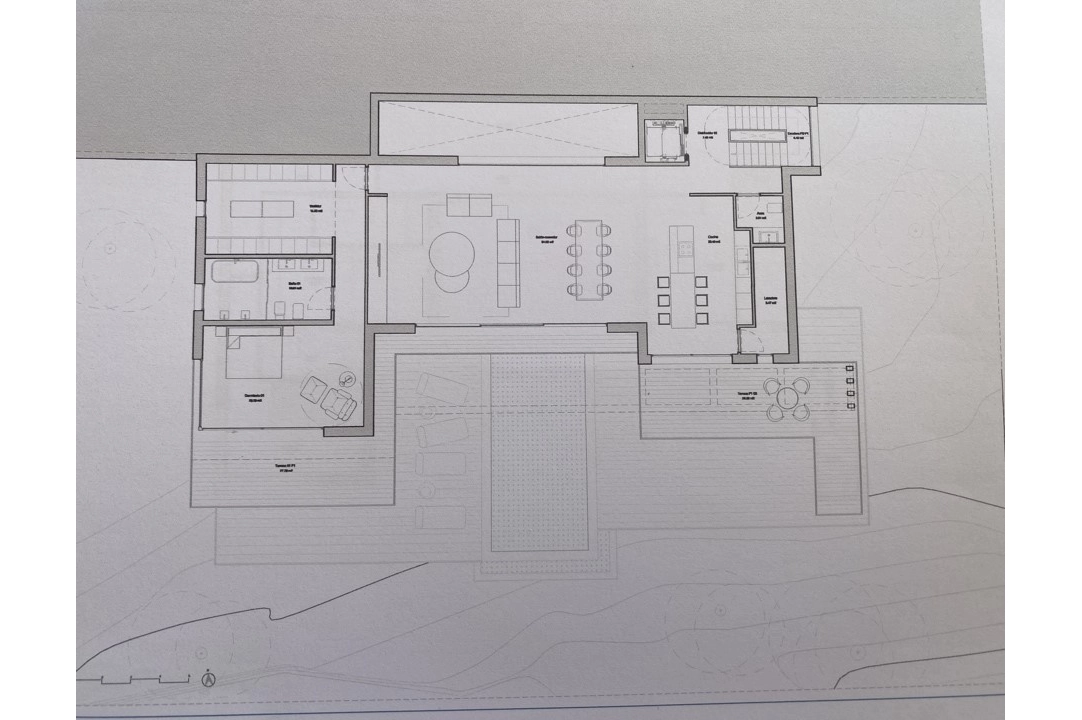 villa en Calpe(Partida Empedrola) en vente, construit 453 m², aire acondicionado, terrain 1013 m², 4 chambre, 5 salle de bains, ref.: BP-4308CAL-9