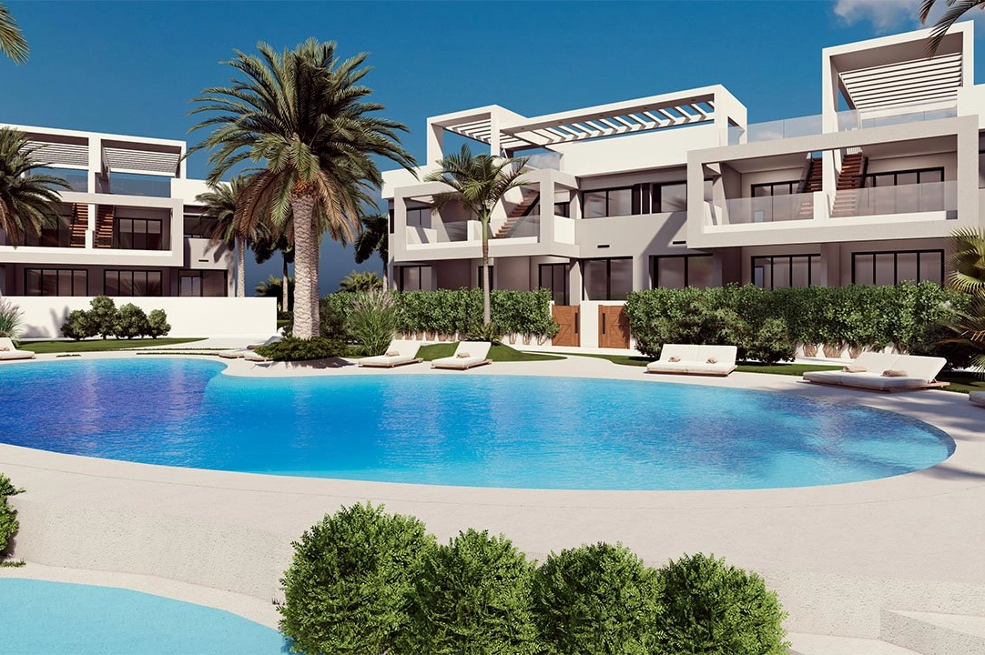 atico en Torrevieja en vente, construit 179 m², estado nuevo, 2 chambre, 2 salle de bains, piscina, ref.: HA-TON-221-A02-1