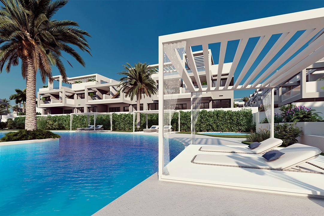 atico en Torrevieja en vente, construit 179 m², estado nuevo, 2 chambre, 2 salle de bains, piscina, ref.: HA-TON-221-A02-18