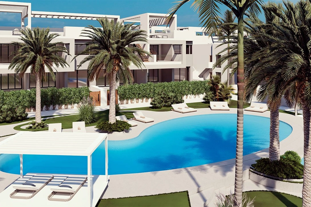 atico en Torrevieja en vente, construit 179 m², estado nuevo, 2 chambre, 2 salle de bains, piscina, ref.: HA-TON-221-A02-2