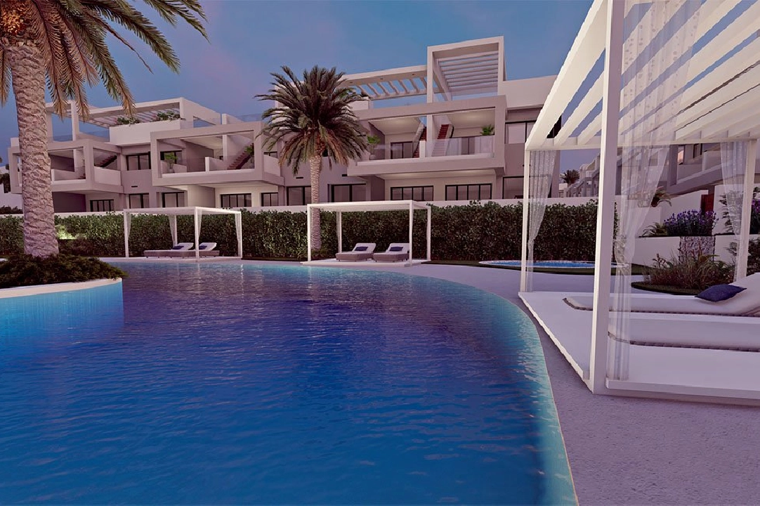 atico en Torrevieja en vente, construit 179 m², estado nuevo, 2 chambre, 2 salle de bains, piscina, ref.: HA-TON-221-A02-6