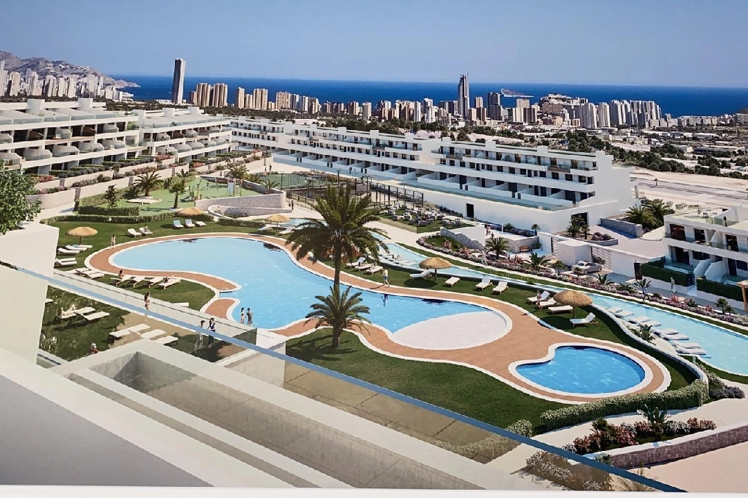 appartement en Finestrat(Camporrosso village) en vente, construit 187 m², aire acondicionado, 3 chambre, 3 salle de bains, piscina, ref.: AM-1235DA-3700-4