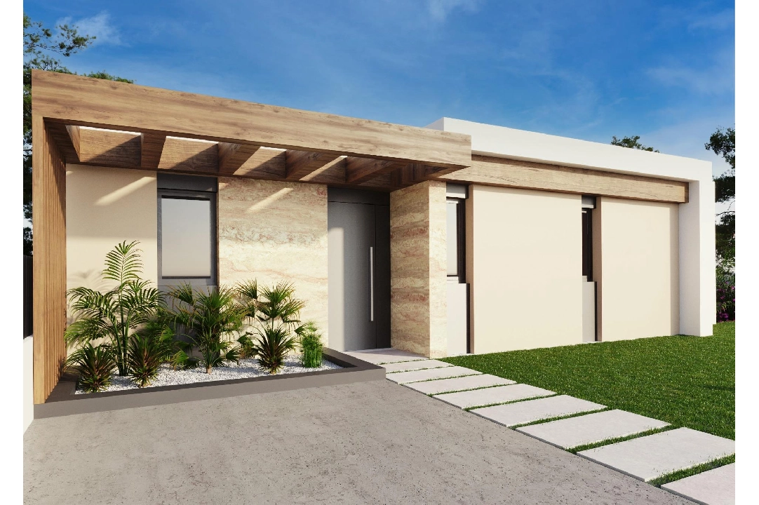 villa en Polop(Urbanizaciones) en vente, construit 118 m², aire acondicionado, terrain 309 m², 2 chambre, 2 salle de bains, piscina, ref.: AM-1239DA-3700-4