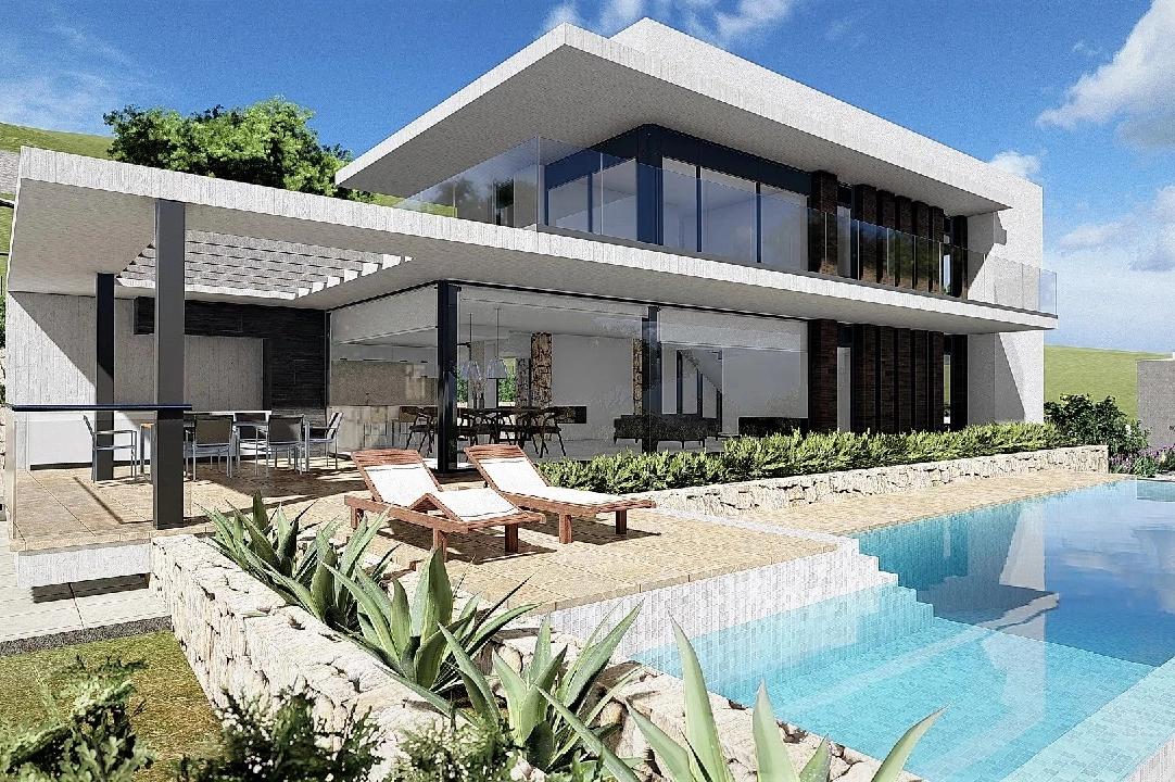 villa en Javea en vente, construit 329 m², aire acondicionado, 4 chambre, 4 salle de bains, piscina, ref.: BS-84461897-1