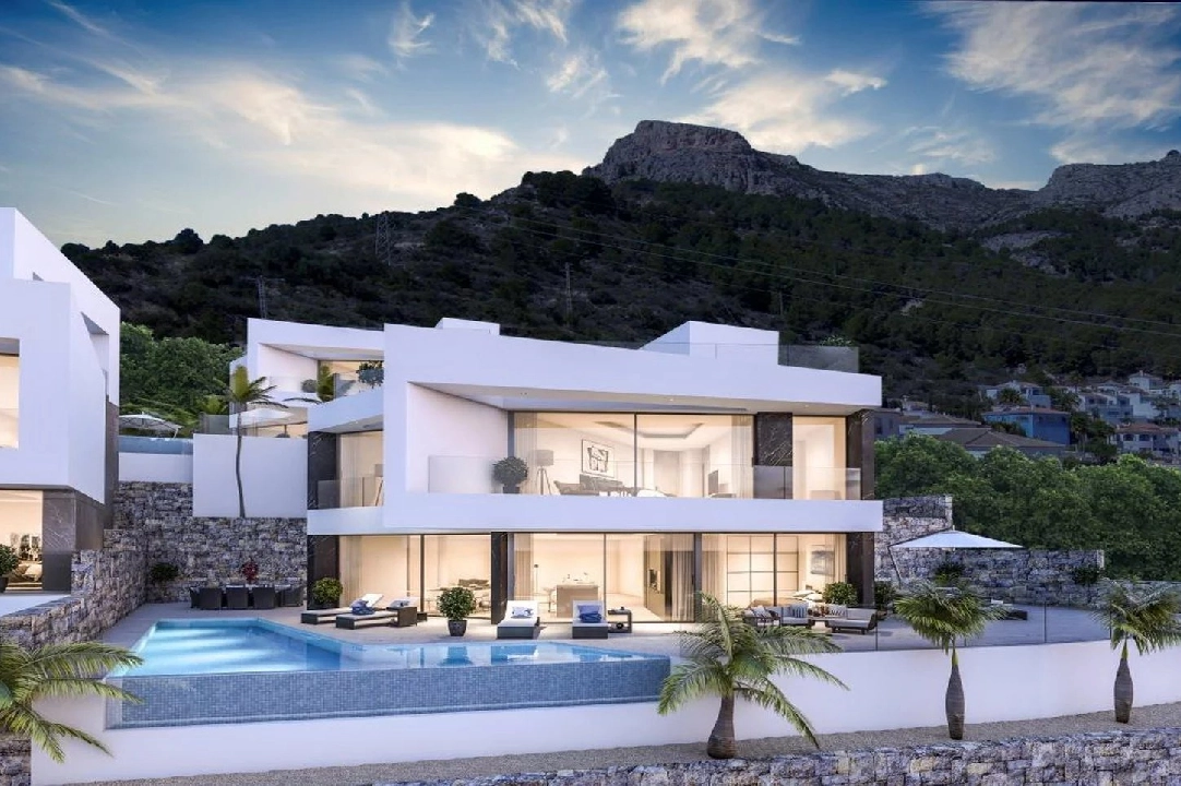 villa en Calpe en vente, construit 350 m², aire acondicionado, 4 chambre, 5 salle de bains, piscina, ref.: BS-84512135-4