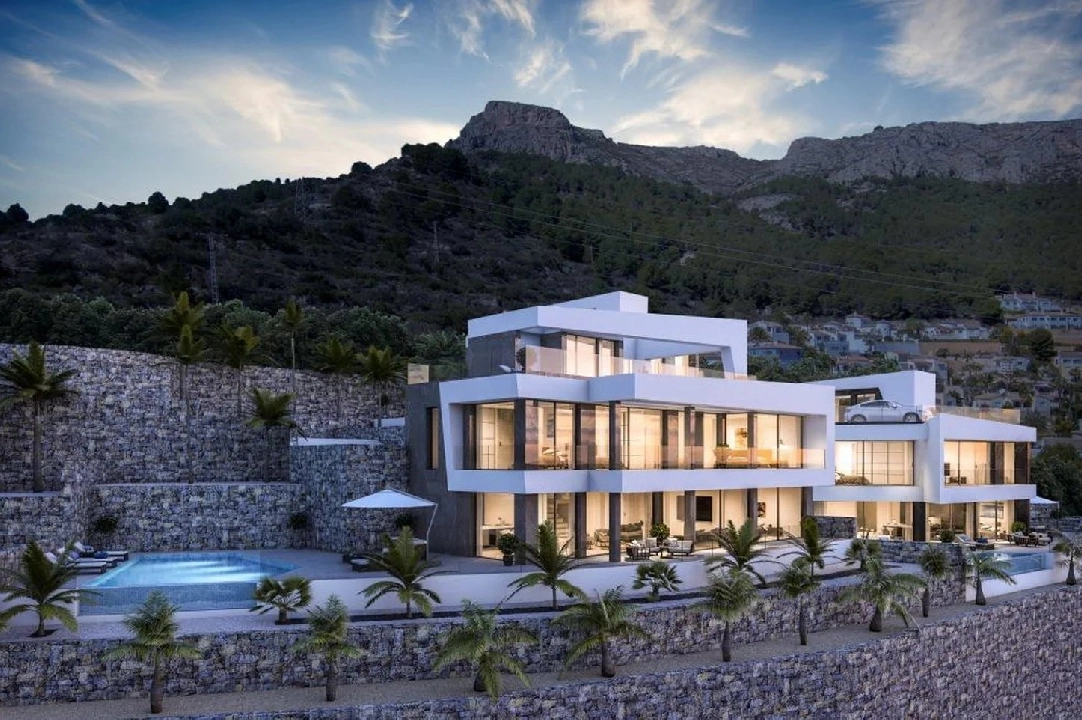 villa en Calpe en vente, construit 350 m², aire acondicionado, 4 chambre, 5 salle de bains, piscina, ref.: BS-84512135-5