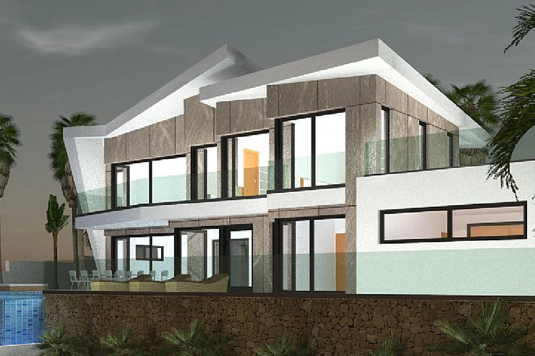 villa en Calpe(Maryvilla) en vente, construit 350 m², 4 chambre, 4 salle de bains, piscina, ref.: CA-H-1778-AMB-22