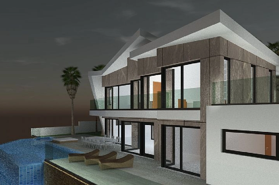 villa en Calpe(Maryvilla) en vente, construit 350 m², 4 chambre, 4 salle de bains, piscina, ref.: CA-H-1778-AMB-24