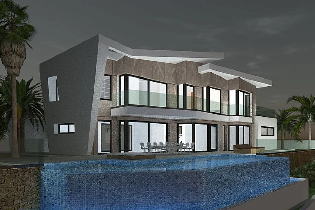 villa en Calpe(Maryvilla) en vente, construit 350 m², 4 chambre, 4 salle de bains, piscina, ref.: CA-H-1778-AMB-5