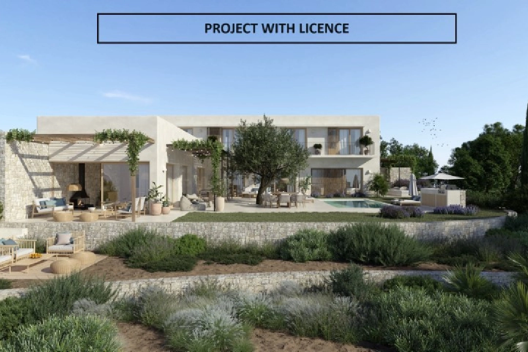 villa en Calpe(Garduix) en vente, construit 675 m², aire acondicionado, terrain 1079 m², 4 chambre, 5 salle de bains, piscina, ref.: BP-3631CAL-1