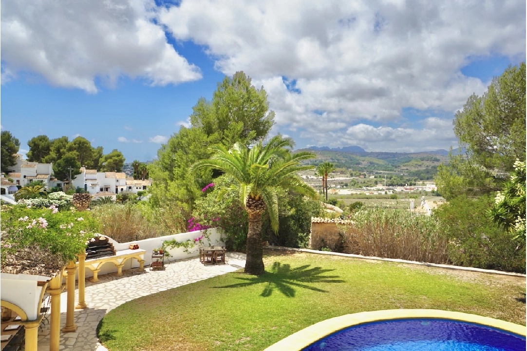 villa en Moraira(Moraira Alcasar) en vente, construit 267 m², aire acondicionado, terrain 972 m², 5 chambre, 3 salle de bains, piscina, ref.: CA-H-1781-AMBI-2