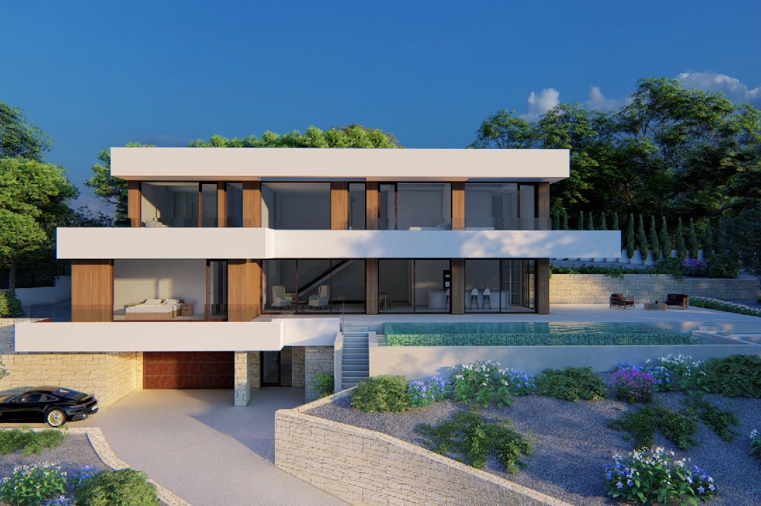 villa en Altea(Altea) en vente, construit 425 m², aire acondicionado, terrain 1420 m², 4 chambre, 5 salle de bains, piscina, ref.: CA-H-1782-AMB-1