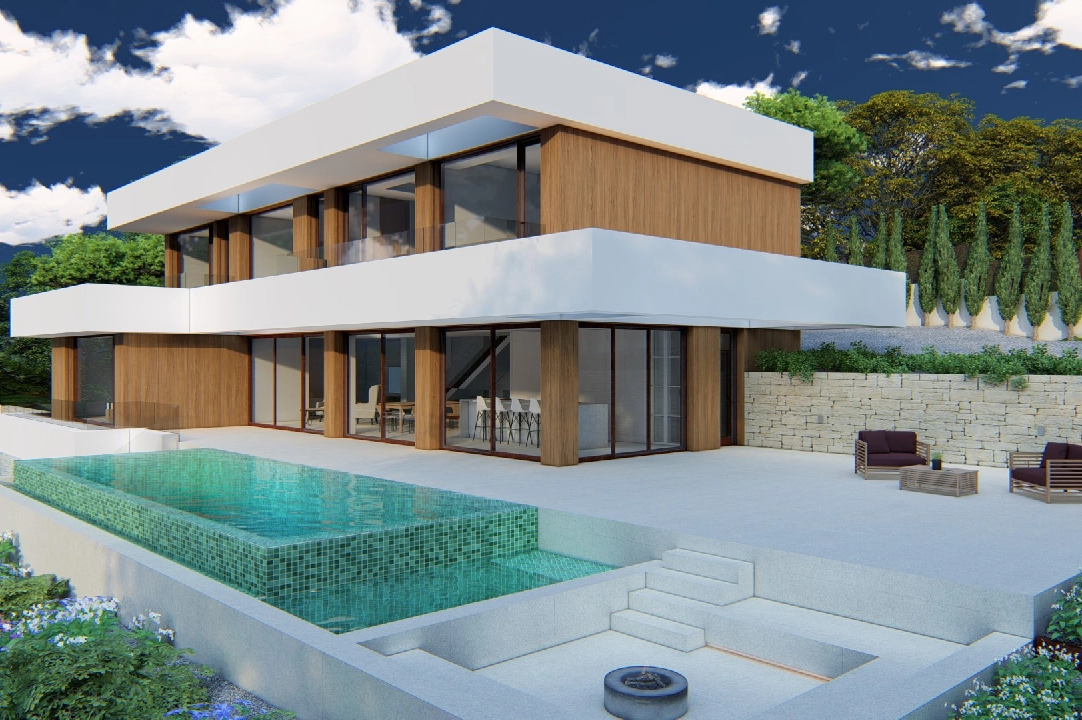 villa en Altea(Altea) en vente, construit 425 m², aire acondicionado, terrain 1420 m², 4 chambre, 5 salle de bains, piscina, ref.: CA-H-1782-AMB-2