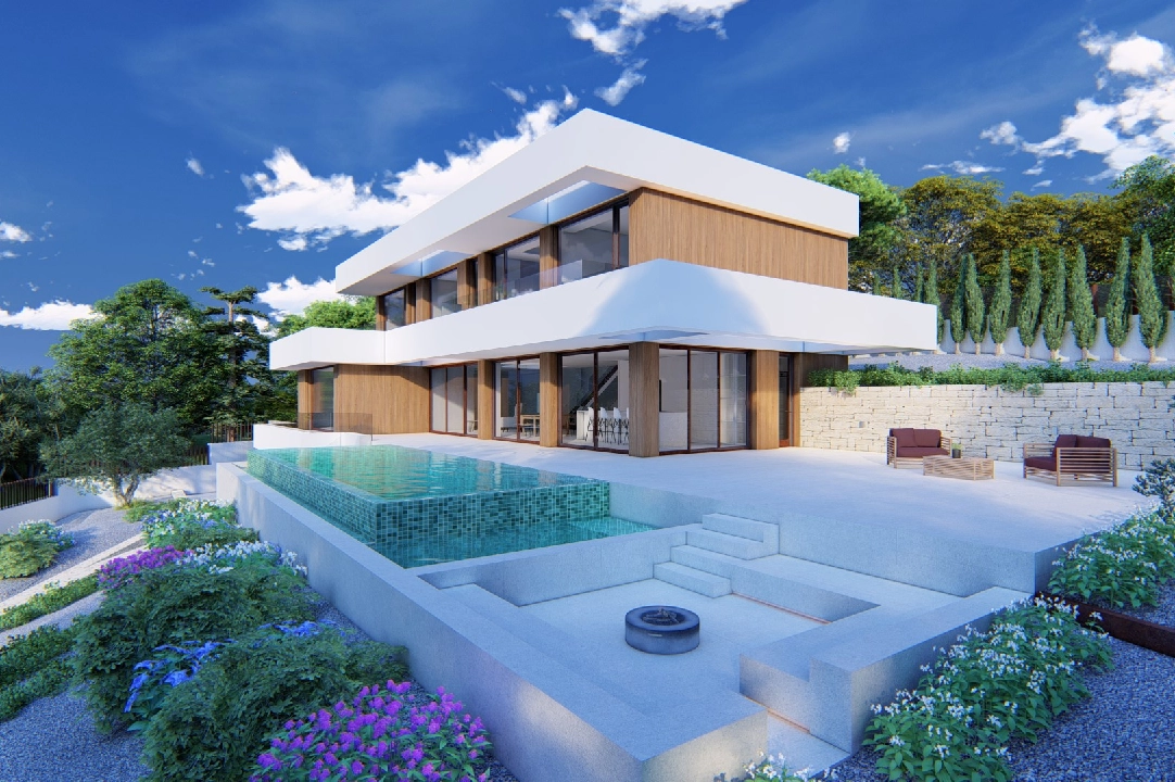 villa en Altea(Altea) en vente, construit 425 m², aire acondicionado, terrain 1420 m², 4 chambre, 5 salle de bains, piscina, ref.: CA-H-1782-AMB-3