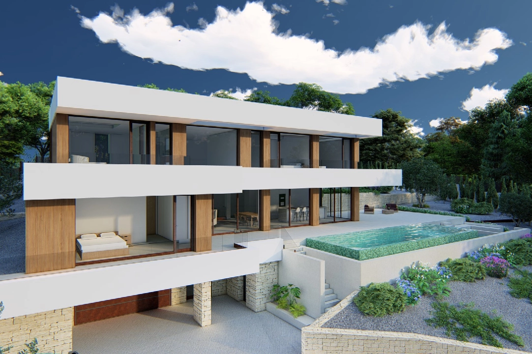 villa en Altea(Altea) en vente, construit 425 m², aire acondicionado, terrain 1420 m², 4 chambre, 5 salle de bains, piscina, ref.: CA-H-1782-AMB-9