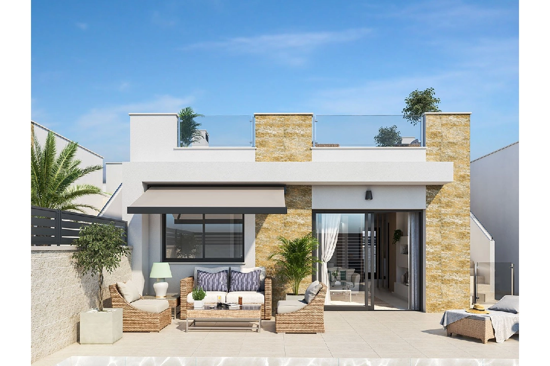 villa en Ciudad Quesada en vente, construit 183 m², estado nuevo, aire acondicionado, terrain 185 m², 3 chambre, 2 salle de bains, piscina, ref.: HA-CQN-111-E01-2