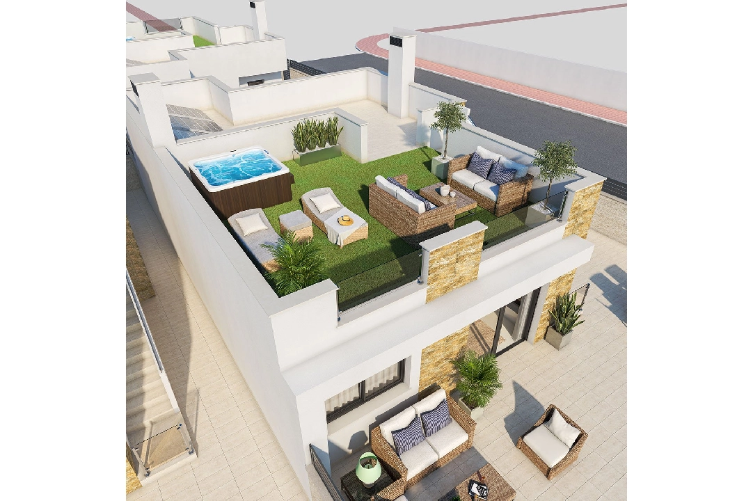 villa en Ciudad Quesada en vente, construit 183 m², estado nuevo, aire acondicionado, terrain 185 m², 3 chambre, 2 salle de bains, piscina, ref.: HA-CQN-111-E01-8