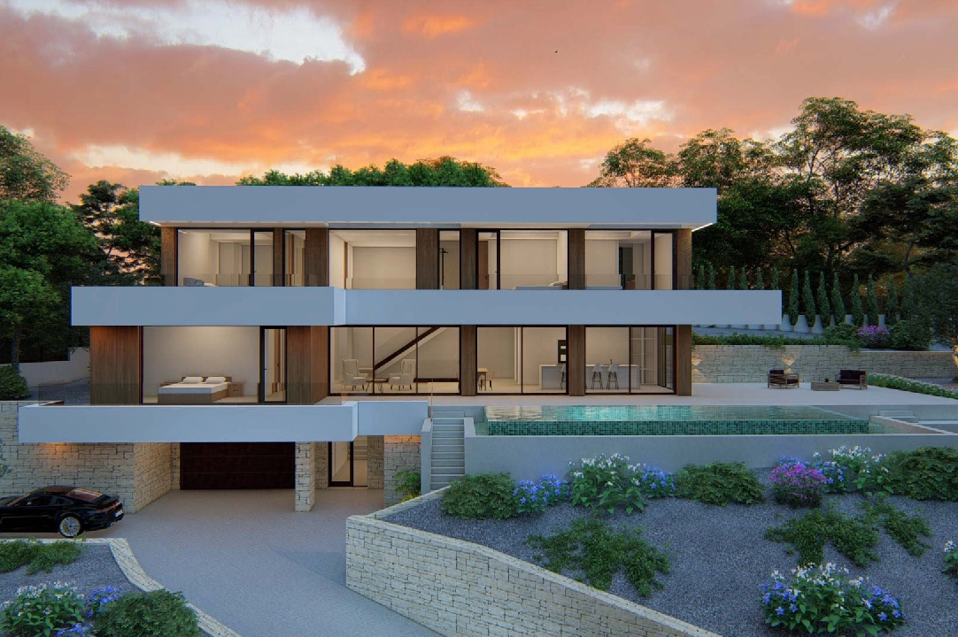 villa en Altea(Altea Hills) en vente, construit 425 m², aire acondicionado, terrain 1926 m², 4 chambre, 5 salle de bains, ref.: BP-4405ALT-4