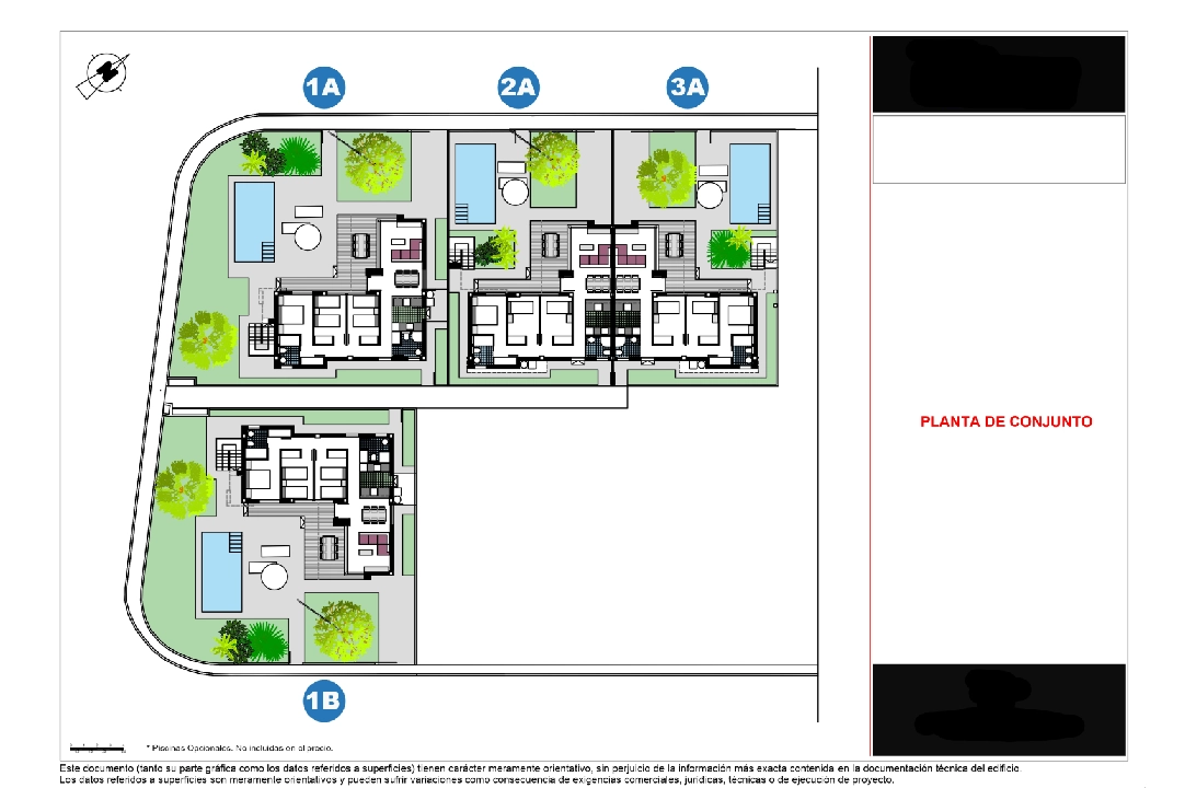 villa en Els Poblets en vente, construit 84 m², ano de construccion 2025, aire acondicionado, terrain 382 m², 3 chambre, 2 salle de bains, ref.: VPD-Villas-1A-3