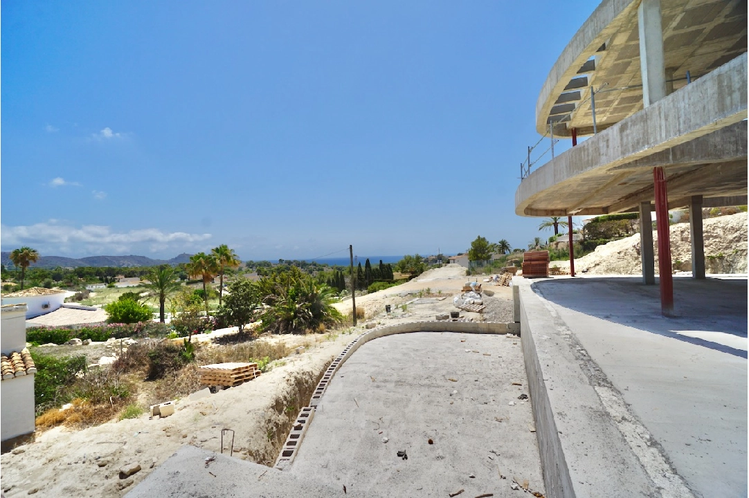 villa en Moraira(La Sabatera) en vente, construit 185 m², aire acondicionado, terrain 801 m², 4 chambre, 4 salle de bains, piscina, ref.: CA-H-1786-AMB-16