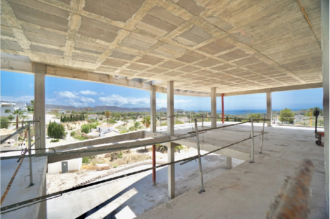 villa en Moraira(La Sabatera) en vente, construit 185 m², aire acondicionado, terrain 801 m², 4 chambre, 4 salle de bains, piscina, ref.: CA-H-1786-AMB-9