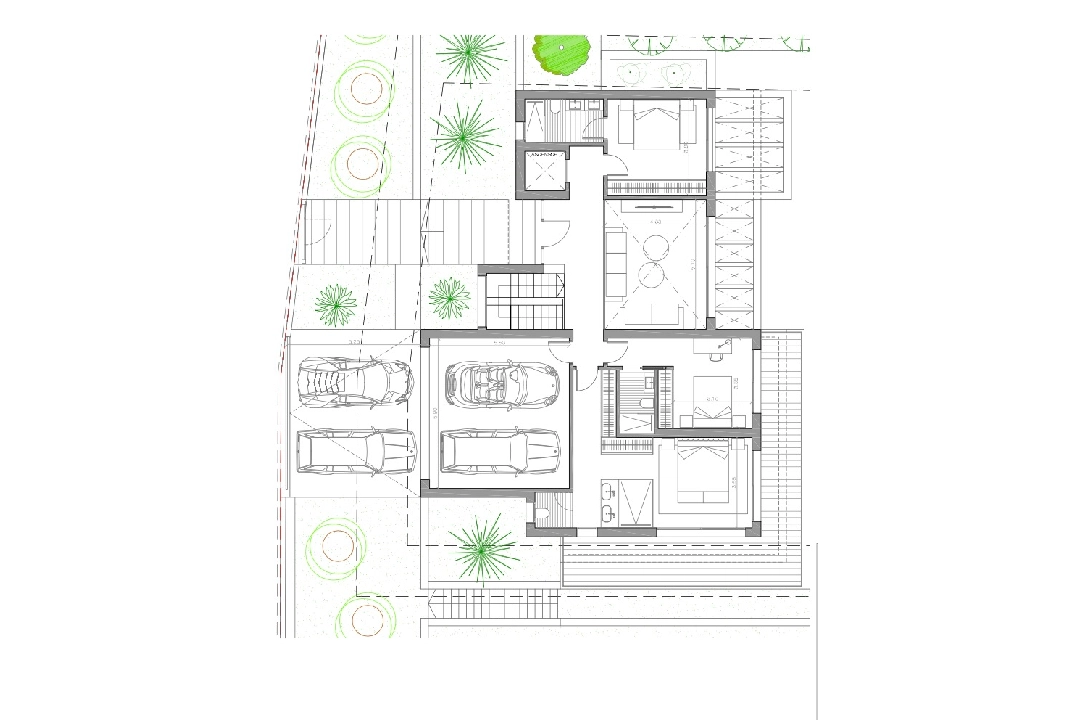 villa en Moraira(La Sabatera) en vente, construit 411 m², aire acondicionado, 4 chambre, 4 salle de bains, piscina, ref.: CA-H-1787-AMB-10