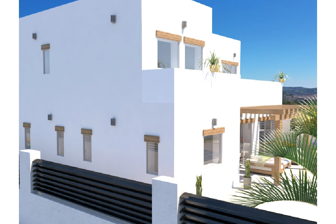 villa en Alcalali(La Solana Gardens) en vente, construit 303 m², aire acondicionado, terrain 600 m², 4 chambre, 3 salle de bains, piscina, ref.: BP-4415ALC-10