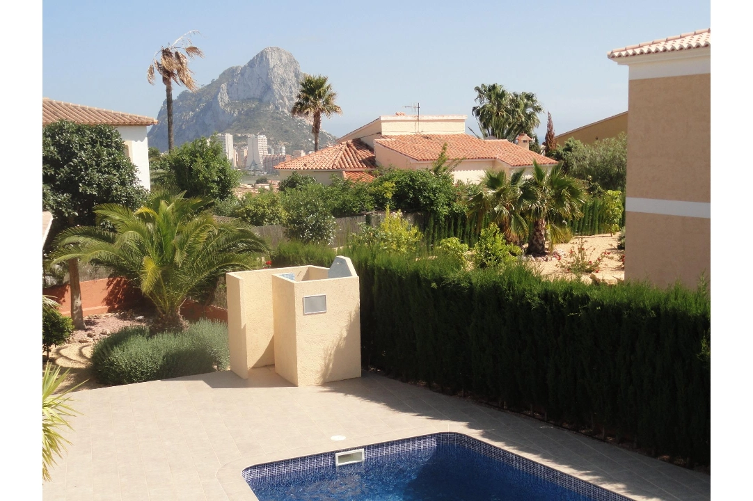 villa en Calpe(Calpe) en vente, construit 410 m², aire acondicionado, terrain 983 m², 3 chambre, 3 salle de bains, piscina, ref.: COB-982-10535-20