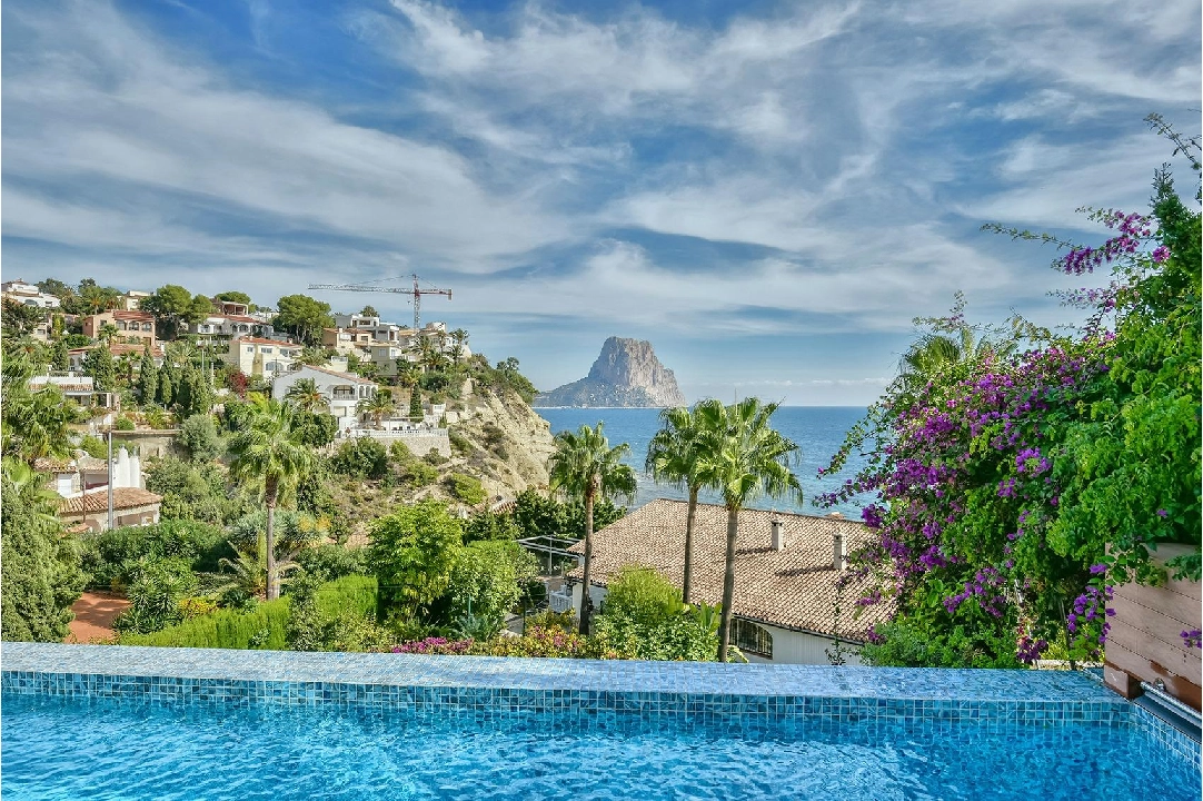 villa en Calpe(La Canuta) en vente, construit 287 m², aire acondicionado, terrain 900 m², 3 chambre, 5 salle de bains, piscina, ref.: COB-2669-10535-30