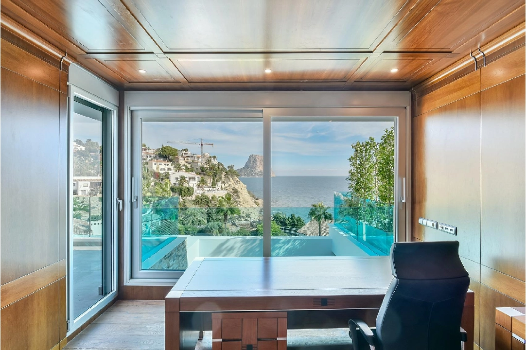 villa en Calpe(La Canuta) en vente, construit 287 m², aire acondicionado, terrain 900 m², 3 chambre, 5 salle de bains, piscina, ref.: COB-2669-10535-46