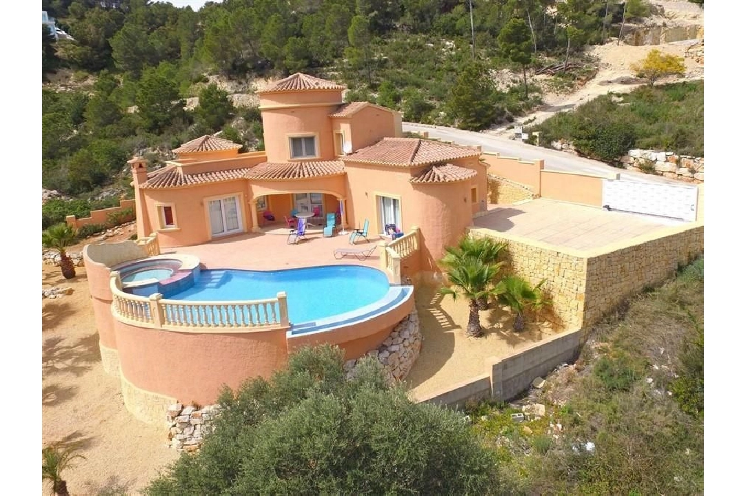 villa en Javea(Tosalet) en vente, construit 152 m², terrain 1000 m², 3 chambre, 3 salle de bains, piscina, ref.: COB-2927-10535-1