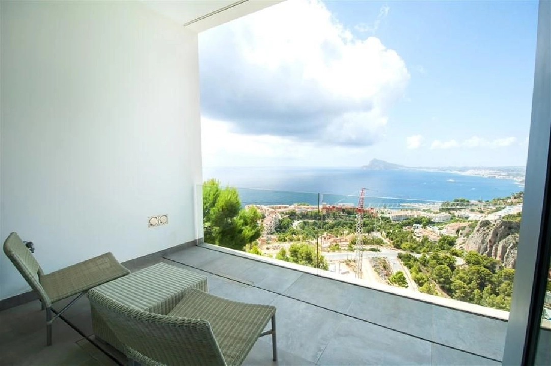 villa en Altea(Mascarat) en vente, construit 296 m², aire acondicionado, terrain 823 m², 2 chambre, 2 salle de bains, piscina, ref.: COB-3319-10535-17