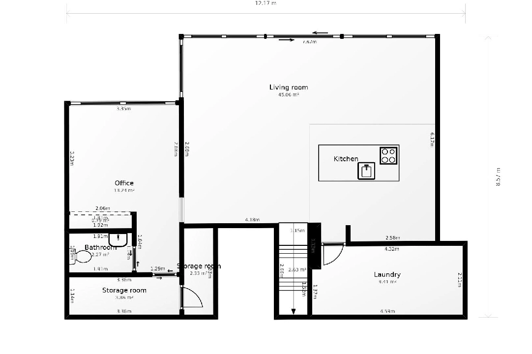 villa en Altea(Mascarat) en vente, construit 296 m², aire acondicionado, terrain 823 m², 2 chambre, 2 salle de bains, piscina, ref.: COB-3319-10535-26