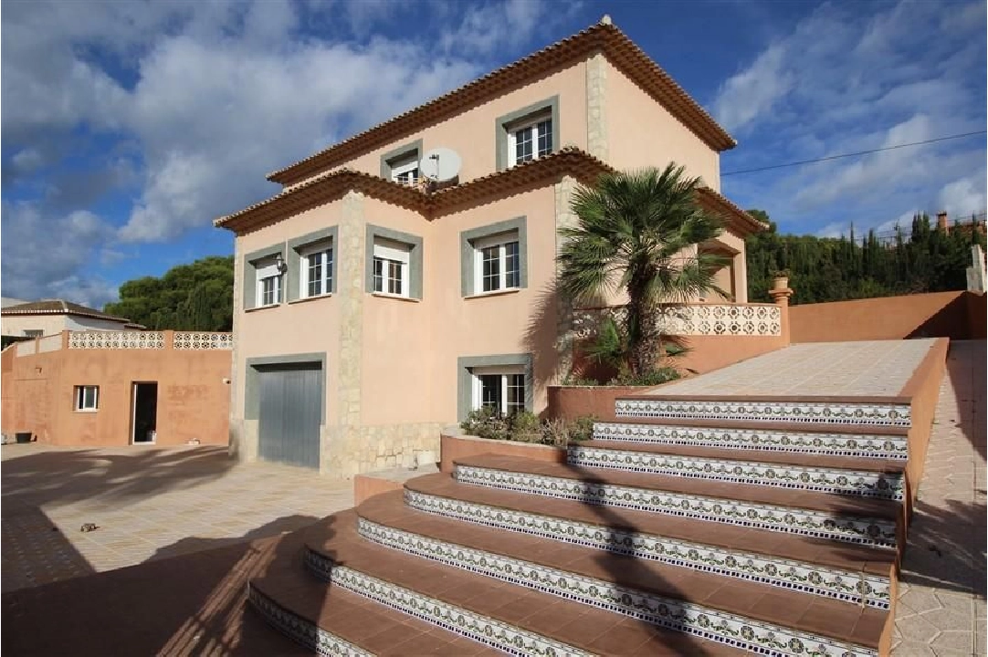 villa en Calpe(Playa De La Fossa) en vente, construit 331 m², terrain 849 m², 5 chambre, 3 salle de bains, piscina, ref.: COB-3317-10535-1