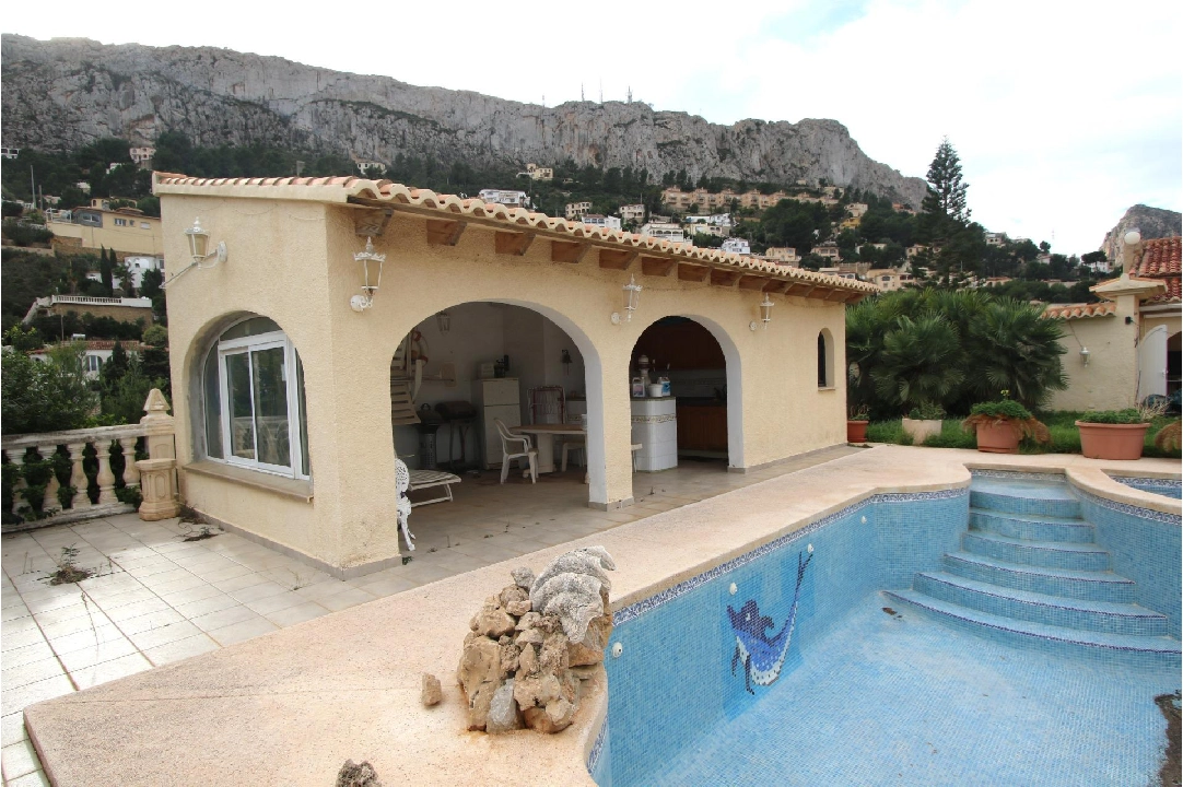 villa en Calpe(La Canuta) en vente, construit 609 m², terrain 3102 m², 4 chambre, 4 salle de bains, piscina, ref.: COB-3330-10535-44