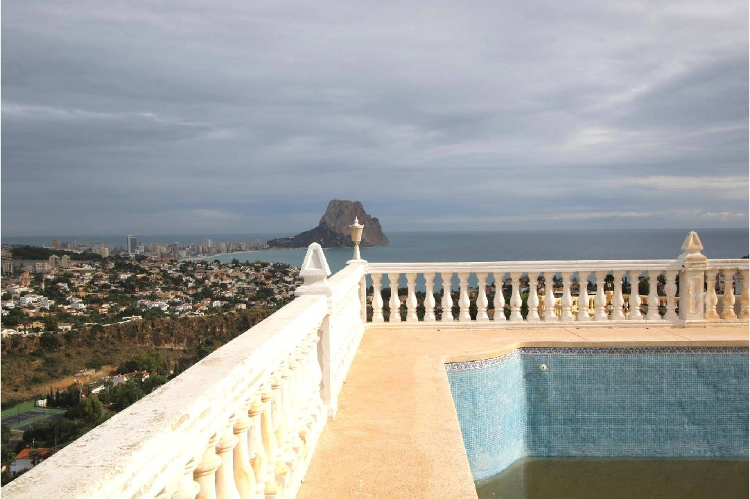 villa en Calpe(La Canuta) en vente, construit 609 m², terrain 3102 m², 4 chambre, 4 salle de bains, piscina, ref.: COB-3330-10535-46