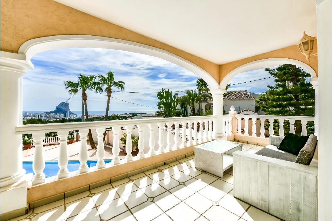 villa en Calpe(Oltamar) en vente, construit 351 m², aire acondicionado, terrain 1170 m², 6 chambre, 6 salle de bains, piscina, ref.: COB-3365-10535-16