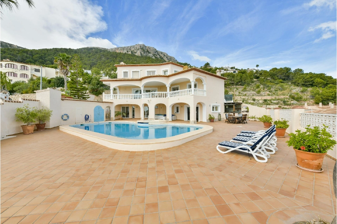 villa en Calpe(Oltamar) en vente, construit 351 m², aire acondicionado, terrain 1170 m², 6 chambre, 6 salle de bains, piscina, ref.: COB-3365-10535-19