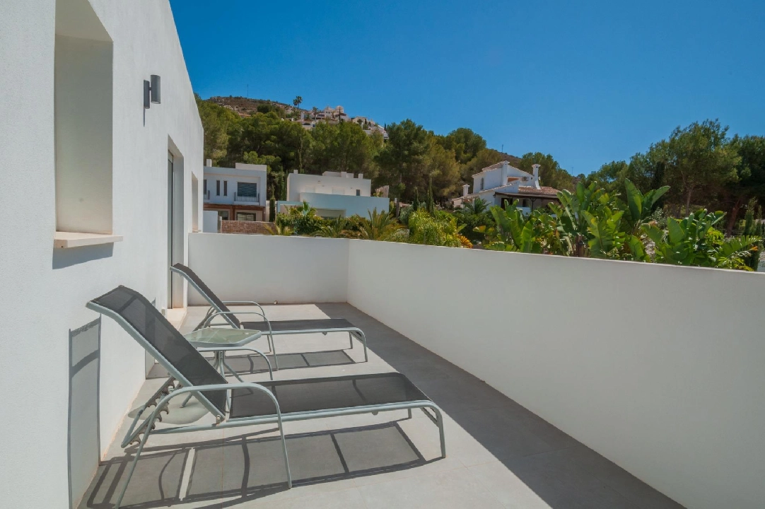 villa en Moraira(El Portet) en vente, construit 180 m², aire acondicionado, terrain 1300 m², 4 chambre, 4 salle de bains, piscina, ref.: COB-3455-10535-20