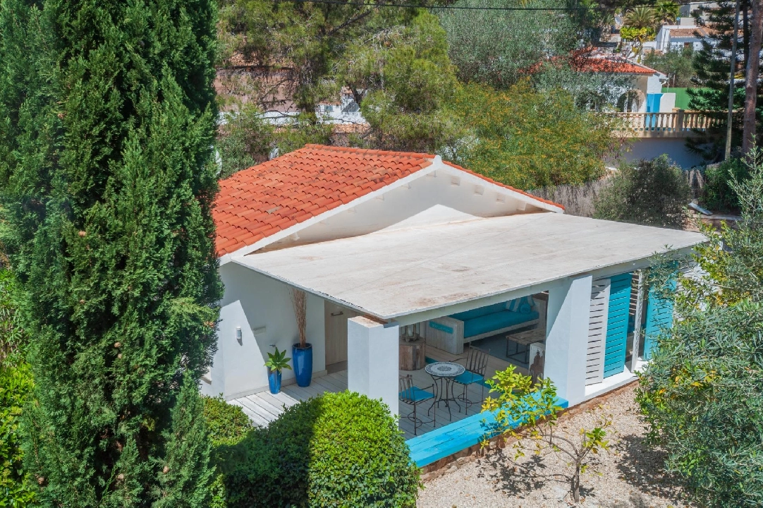 villa en Moraira(El Portet) en vente, construit 180 m², aire acondicionado, terrain 1300 m², 4 chambre, 4 salle de bains, piscina, ref.: COB-3455-10535-3