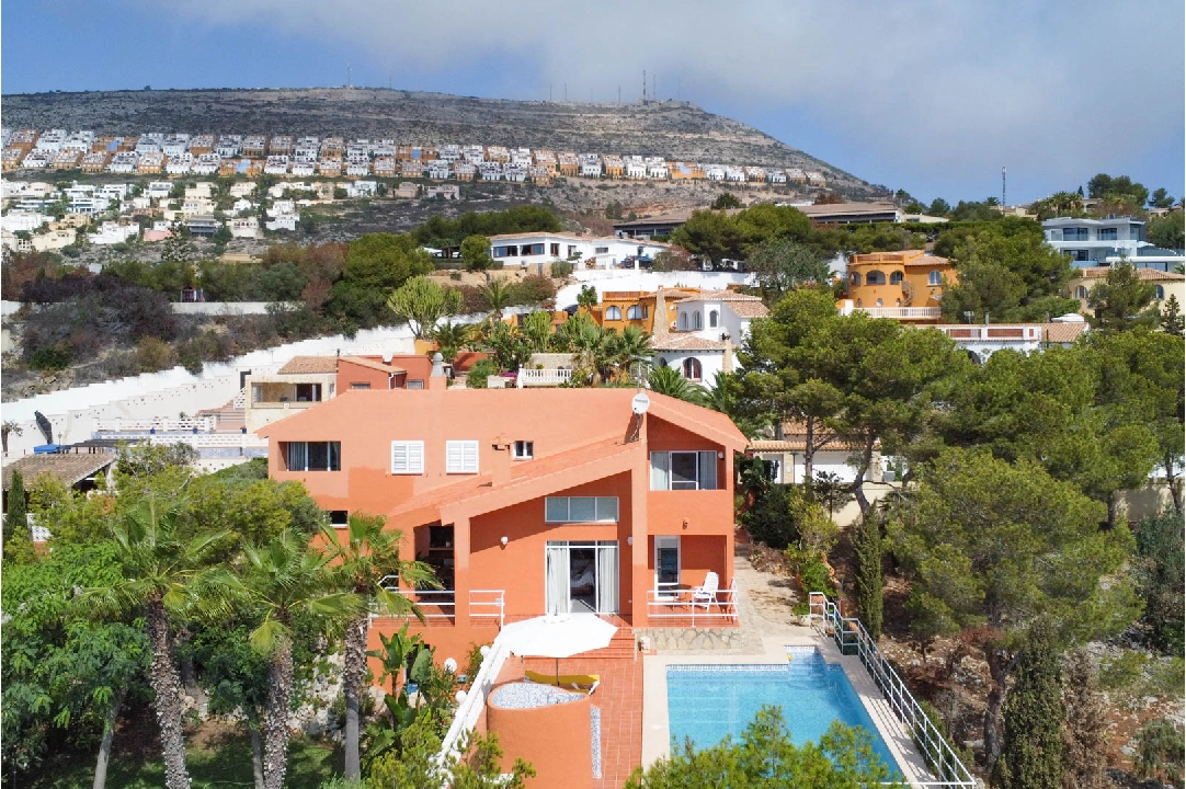 villa en Benitachell(Cumbre del Sol) en vente, construit 242 m², aire acondicionado, terrain 729 m², 4 chambre, 3 salle de bains, piscina, ref.: BP-4419BELL-26